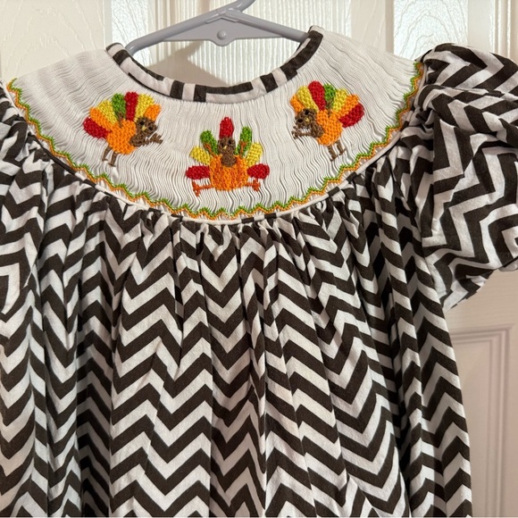 Smocked or Not Smocked Thanksgiving Dress - Picture 2 of 9